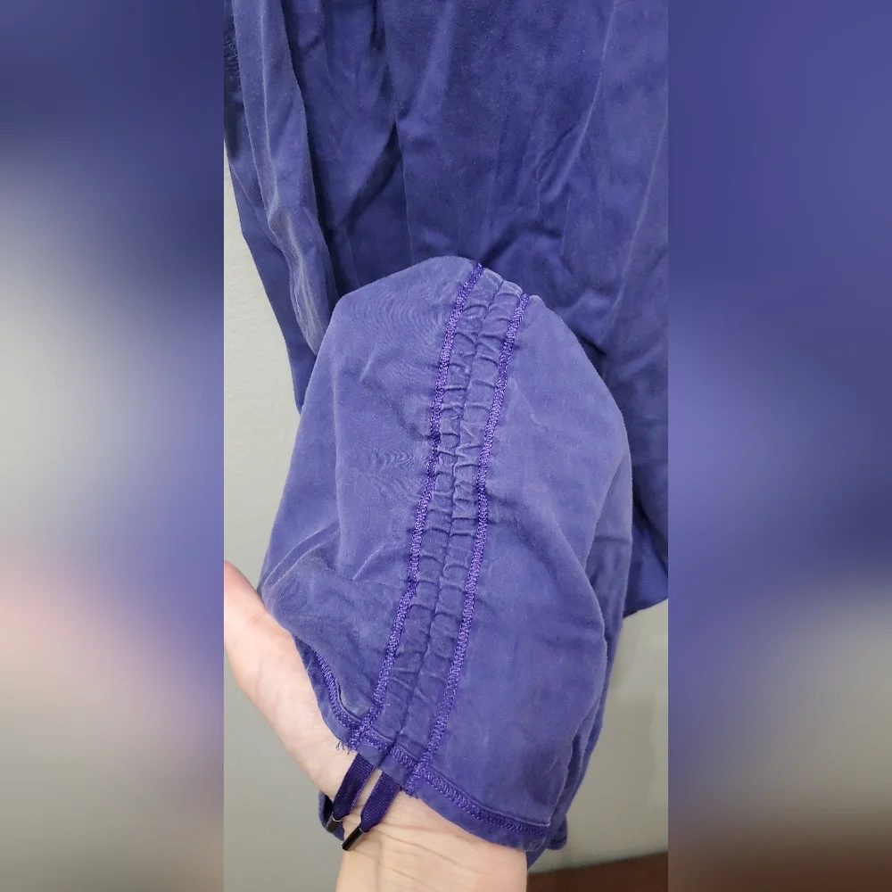 Lululemon Purple Halter Romper with Open Back - Picture 2 of 4